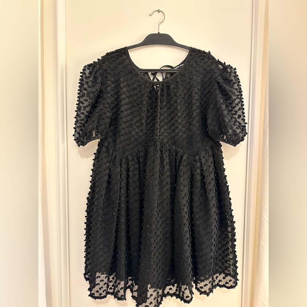 Sister Jane dress. Tie back. Oversized fit. XS